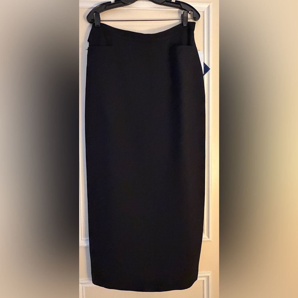 NWT Charter Club Elegant Black Pencil Skirt